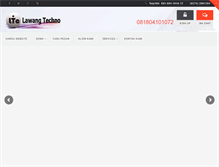 Tablet Screenshot of lawangtechno.com